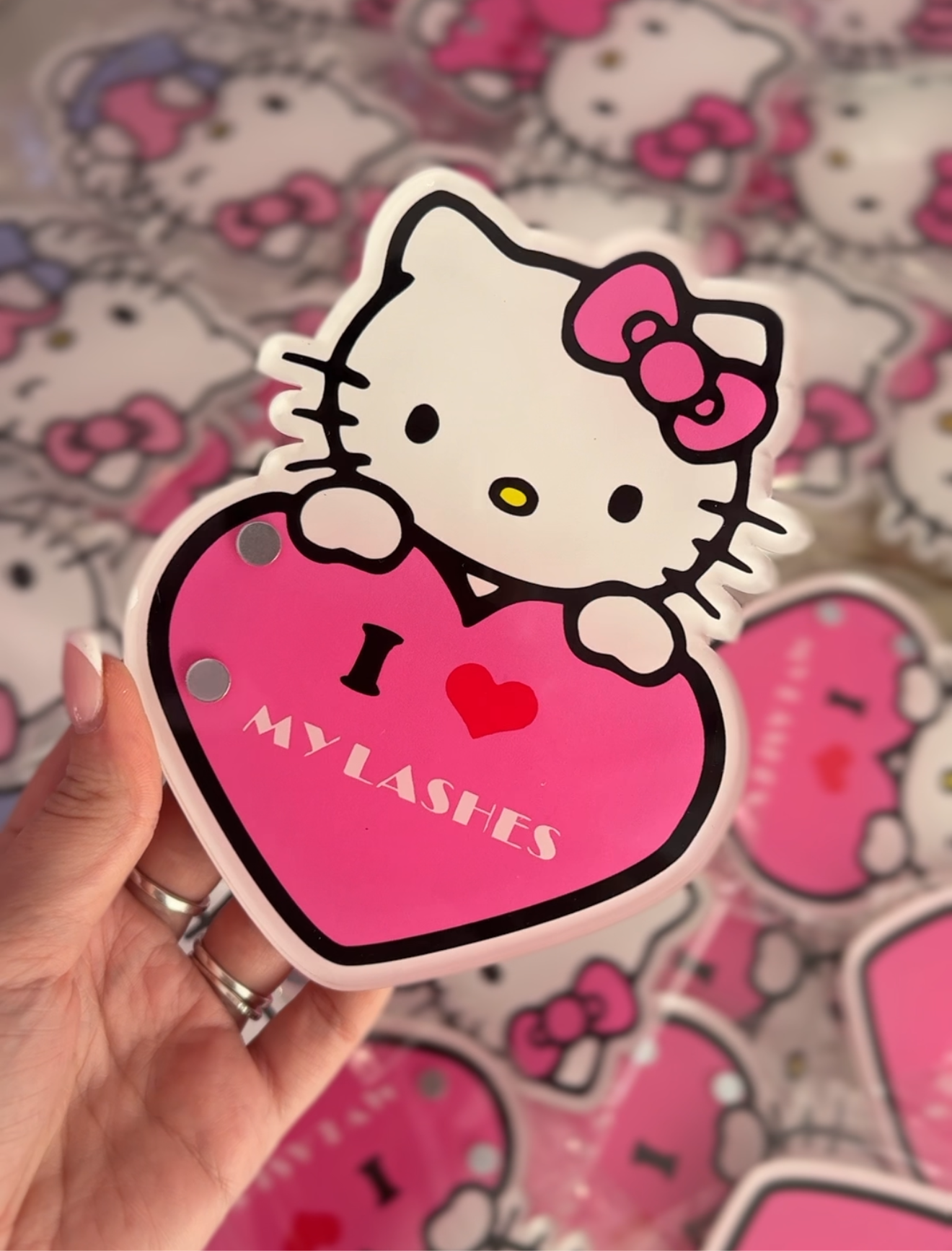 Hello kitty lash tiles