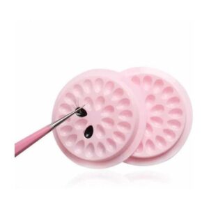 Στρογγυλή Βάση Σταγόνας Κόλλας Βλεφαρίδων (10 τμχ)